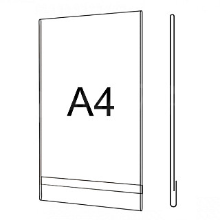 Plastova Kapsa O A4 na výšku