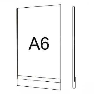 Plastova Kapsa O A6 na výšku